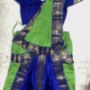 Kuchipudi Readymade Costume Parrot Green And Blue