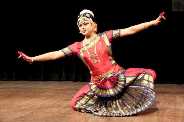 Bharatanatyam Costume Single Fan